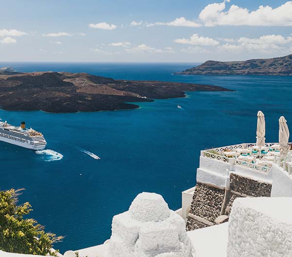 destination santorini